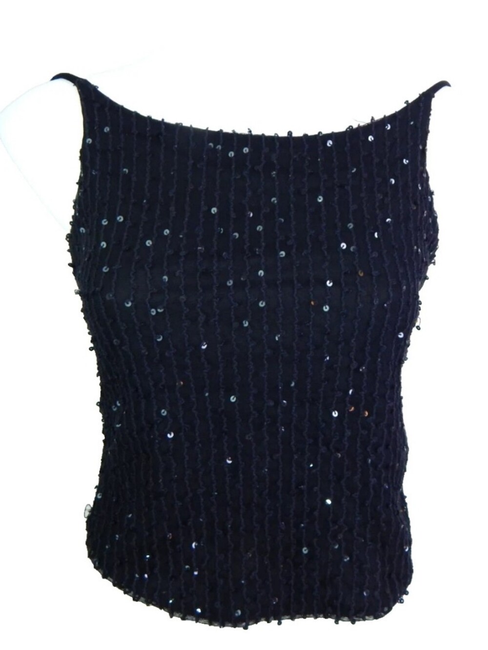 Eyeshadow Vintage Y2K‎ Sequined Open Back Tank